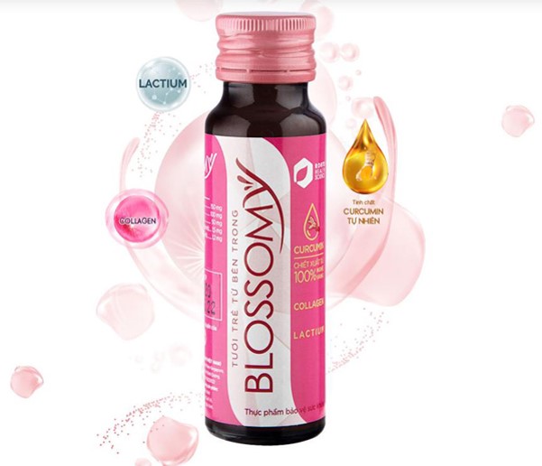 Thực Phẩm Bảo Vệ Sức Khỏe Blossomy Nghệ Collagen 50mlx10