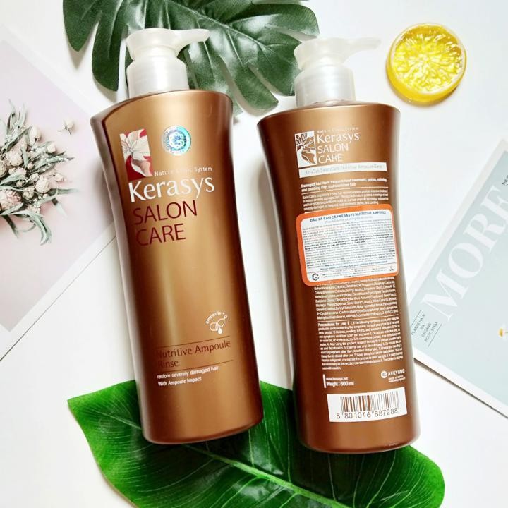 Dầu Xả Kerasys Chăm Sóc Tóc Cao Cấp Vàng Đồng 600ml
