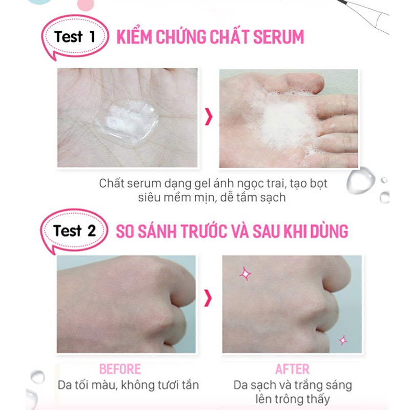 Sữa Tắm Cathy Doll Ready 2 White One Day Trắng Da 500ml