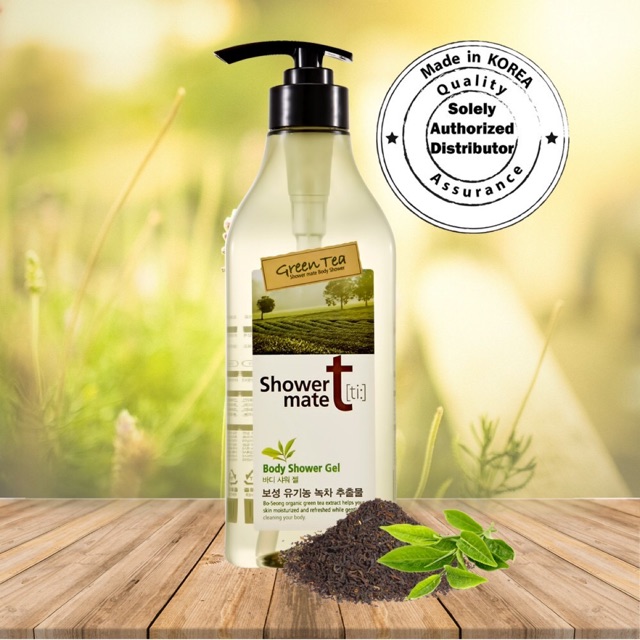 Sữa Tắm Showermate Cao Cấp Hương Trà Xanh 550g