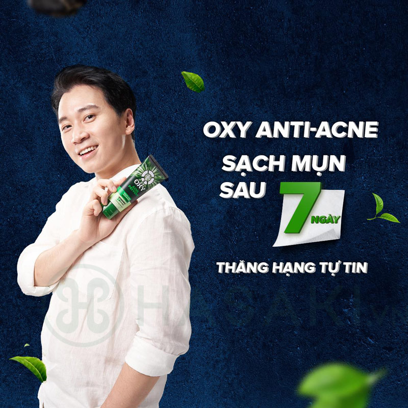 Gel Rửa Mặt OXY 3X Ngừa Mụn, Da Sáng Khoẻ 100g