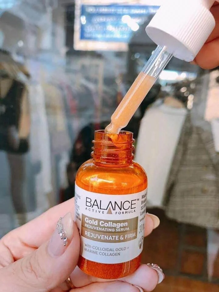 Serum Balance Active Formula Gold Collagen Trẻ Hóa Làn Da 30ml