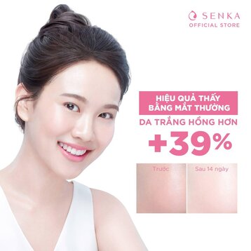 Kem Dưỡng Senka White Beauty Glow UV Cream Sáng Da, Mờ Thâm Sạm Ban Ngày 50g