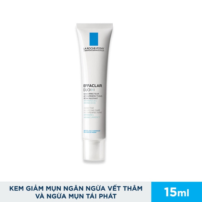 Bộ Sản Phẩm Laroche-Posay Giảm Mụn Chống Nắng 15ml