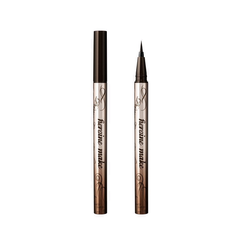 Bút Kẻ Mắt Kissme Heroine Make Prime Liquid Eyeliner Rich Keep Siêu Bền Màu (Màu Nâu Tự Nhiên)