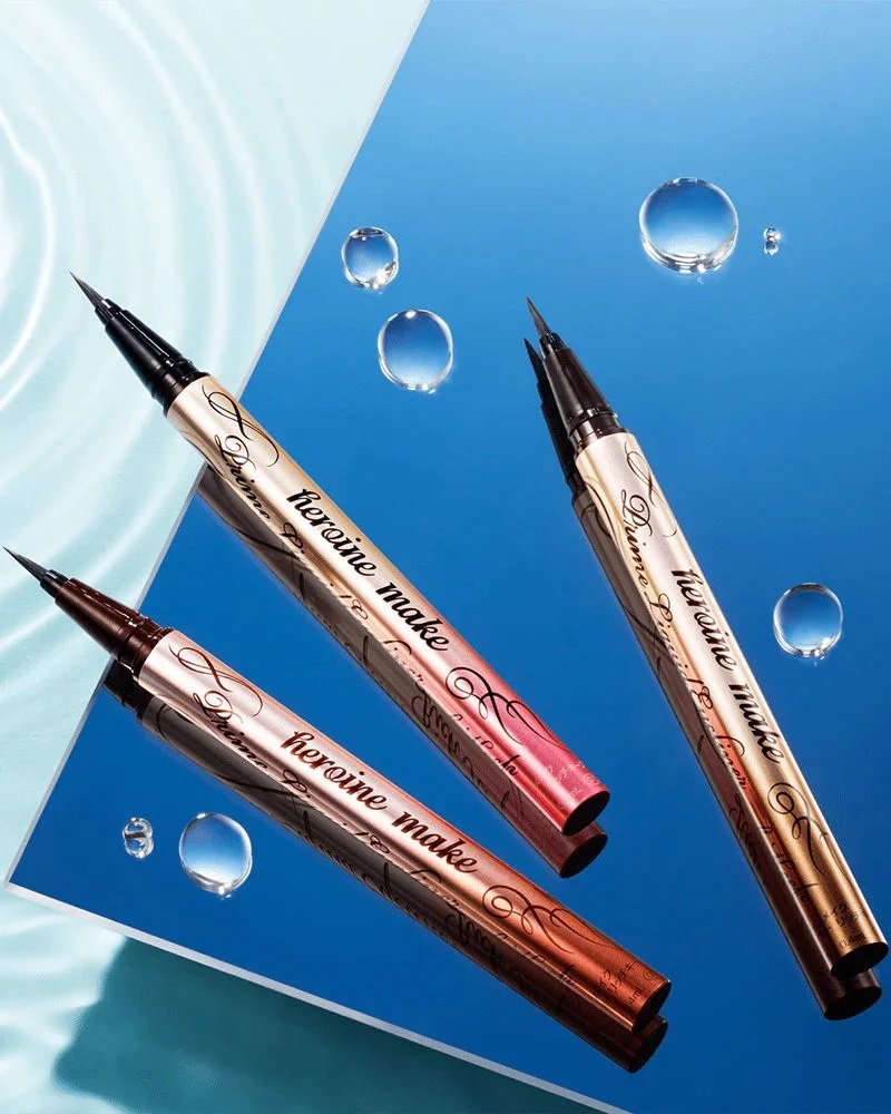 Bút Kẻ Mắt Kissme Heroine Make Prime Liquid Eyeliner Rich Keep Siêu Bền Màu (Màu Nâu Đen)