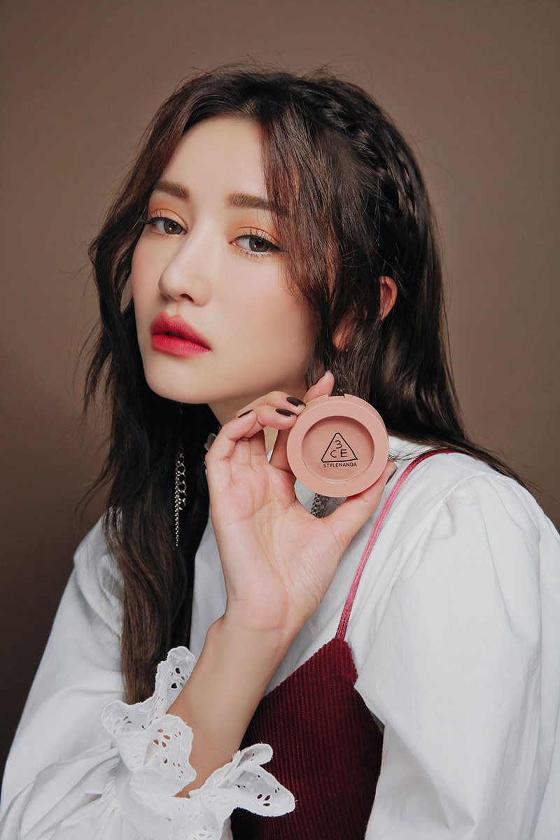 Phấn Má 3CE Mood Recipe Face Blush Nude Peach