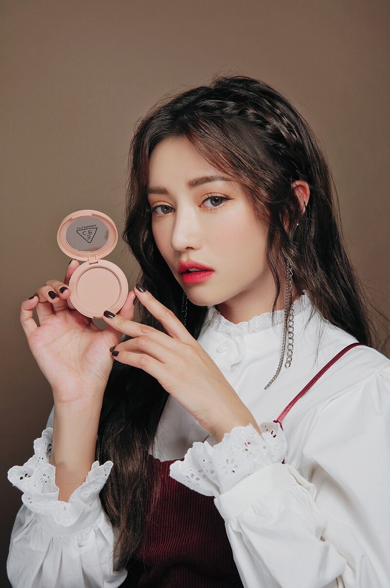 Phấn Má 3CE Mood Recipe Face Blush Nude Peach