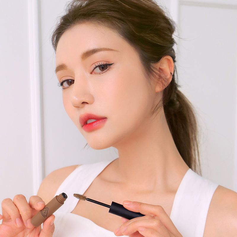Mascara 3CE Eyebrow Định Hình Chân Mày - Gold Brown 4g