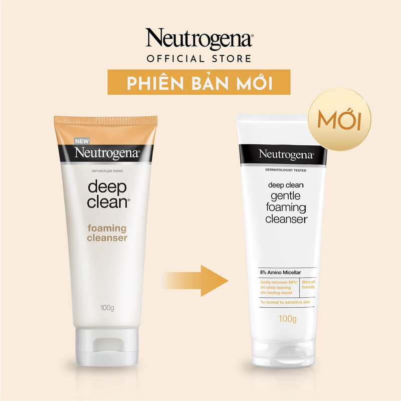 Sữa Rửa Mặt Neutrogena Làm Sạch & Kiểm Soát Nhờn 100g