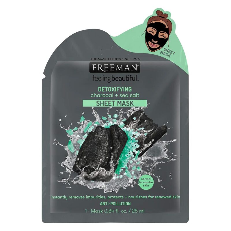 Mặt Nạ Freeman Detoxifying Charcoal & Sea Salt 25ml
