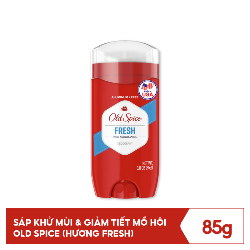 Sáp Khử Mùi Old Spice Hương Fresh Tươi Mát 85g