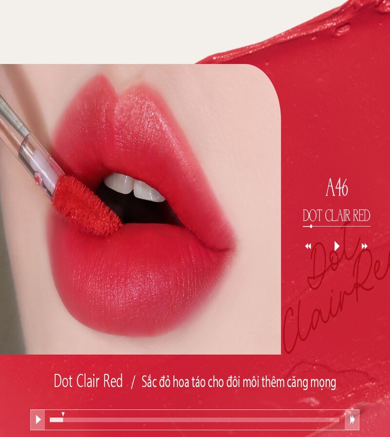 Son Kem Black Rouge Air Fit Velvet Tint Ver 9 Acoustic Mood A46