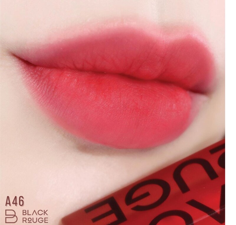 Son Kem Black Rouge Air Fit Velvet Tint Ver 9 Acoustic Mood A46