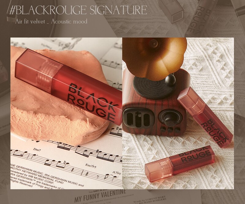 Son Kem Black Rouge Air Fit Velvet Tint Ver 9 Acoustic Mood A48