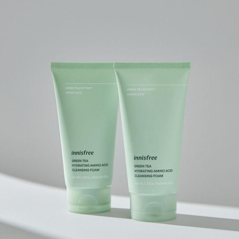 Sữa Rửa Mặt Innisfree Green Tea Hydrating Amino Acid Cleansing Foam 150g