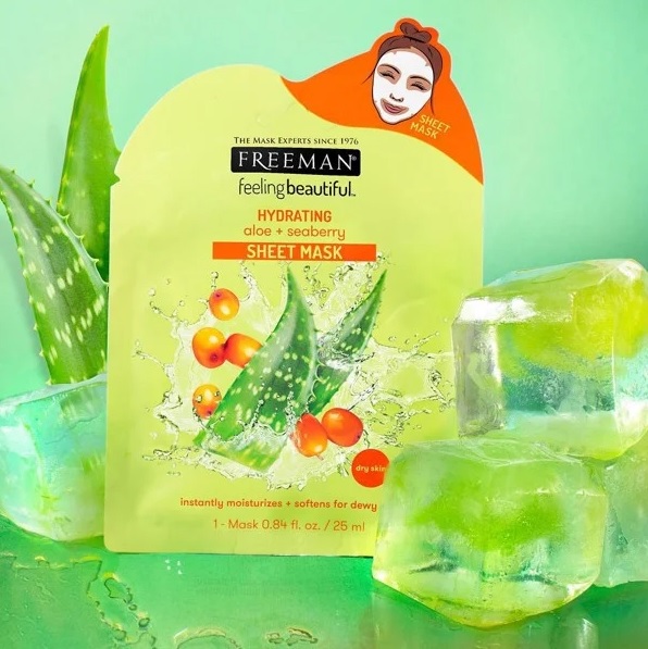 Mặt Nạ Freeman Hydrating Aloe Seabery 25ml