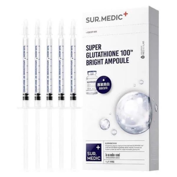 Tinh Chất Sur.medic Super Glutathione 100 Bright Ampoule Làm Sáng Da 