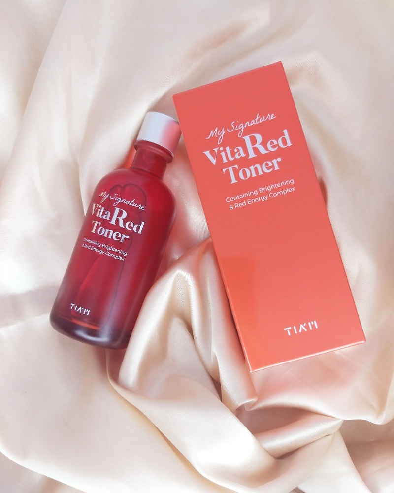 Nước Hoa Hồng Tiam My Signature Vita Red Trắng Da & Se Khít Lỗ Chân Lông 130ml