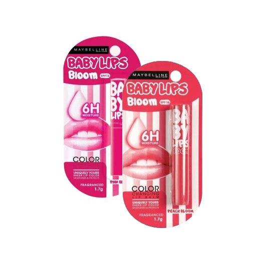 Son Dưỡng Maybelline Baby Lips Bloom Chuyển Màu Môi SPF16 - Peach Bloom