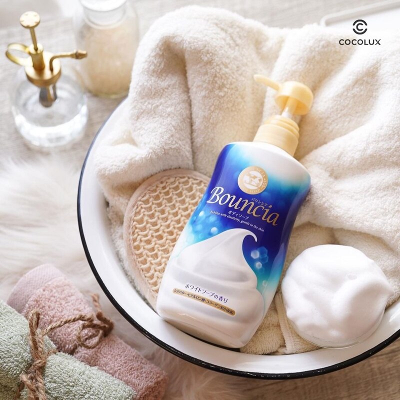 Sữa Tắm Cow Bouncia Body Soap - Xanh 500ml