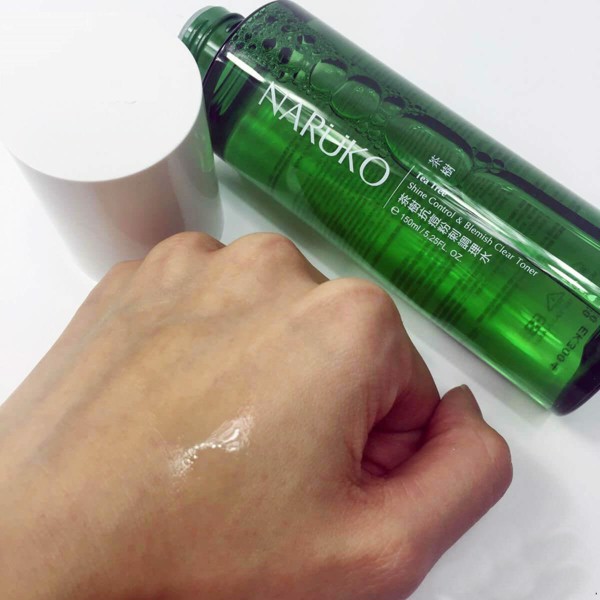 Nước Hoa Hồng Naruko Chiết Xuất Tràm Trà Cho Da Mụn 150ml