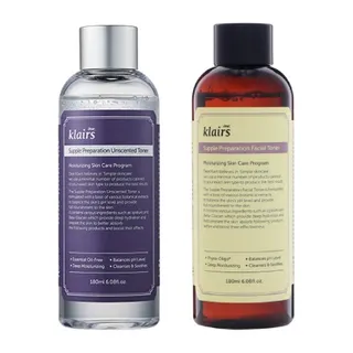 Nước Hoa Hồng Klairs Supple Preparation Facial Toner Có Mùi 180ml