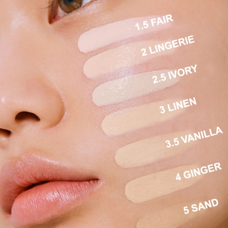 Phấn Nước Clio Kill Cover Founwear Cushion All New SPF50+ PA+++ BO 3.5 Vanilla 15gx2