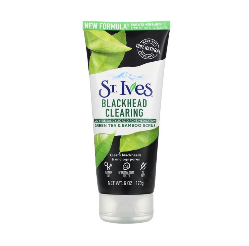 Sữa Rửa Mặt St.Ives Tẩy Tế Bào Chết - Green Tea 170g