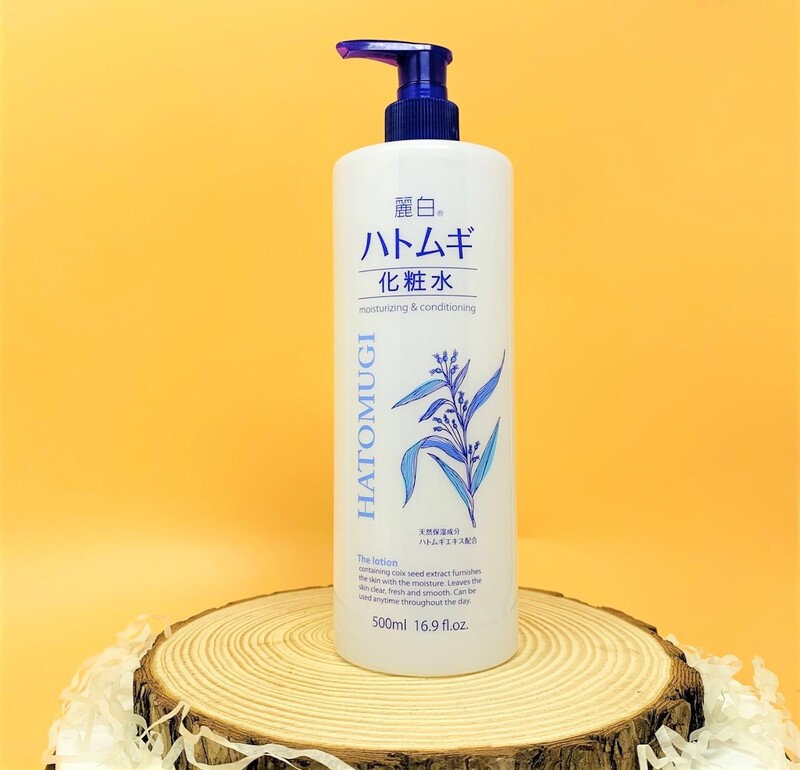Nước Hoa Hồng Hatomugi Dưỡng Ẩm Chiết Xuất Ý Dĩ 500ml 