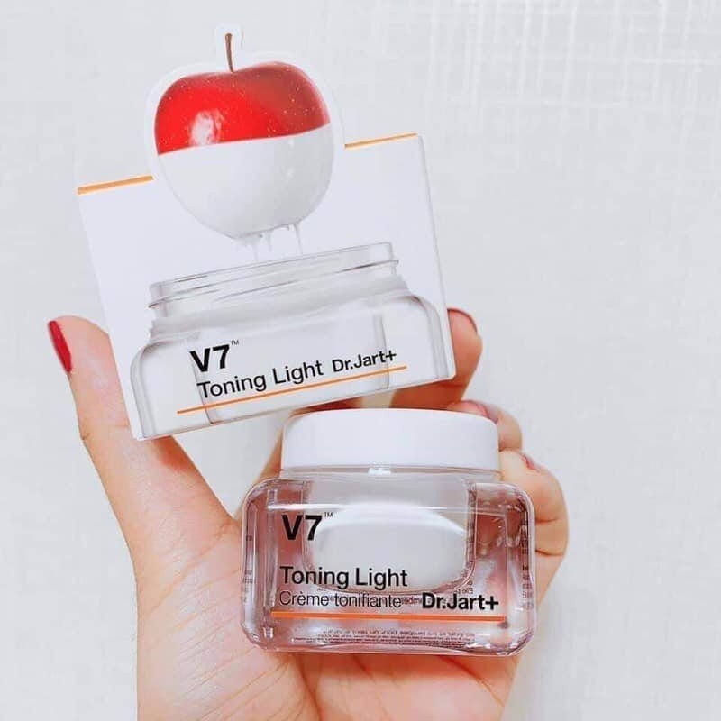 Kem Dưỡng Dr.Jart+ V7 Toning Light Dưỡng Trắng, Giảm Thâm Nám 15ml