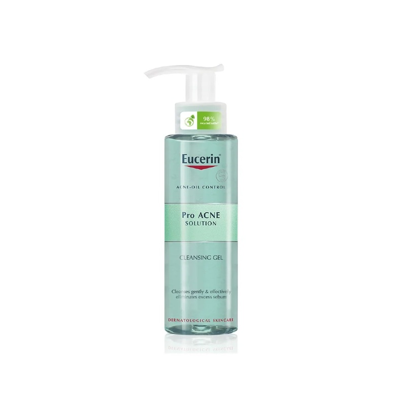 Gel Rửa Mặt Eucerin Pro ACNE Solution Cho Da Nhờn Mụn 200ml