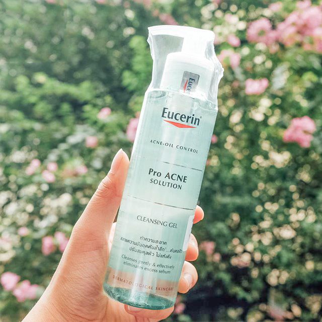 Gel Rửa Mặt Eucerin Pro ACNE Solution Cho Da Nhờn Mụn 75ml