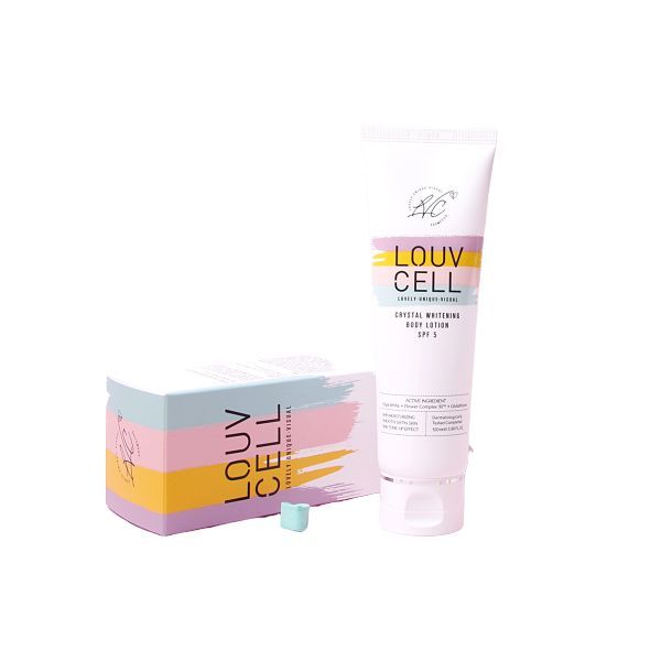 Sữa Dưỡng Thể Louv Cell Crystal Whitening Body Lotion 120ml