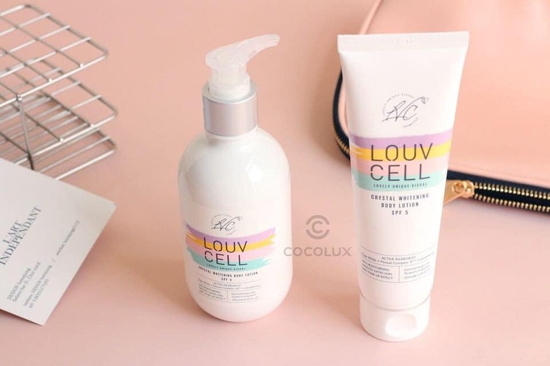 Sữa Dưỡng Thể Louv Cell Crystal Whitening Body Lotion 250ml