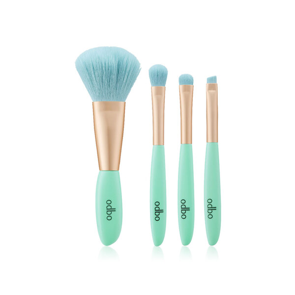 Bộ Cọ ODBO Perfect Brush OD844 No.01 Màu Xanh 4 Cây