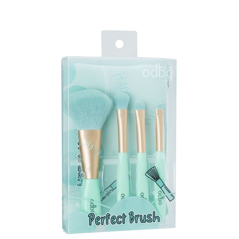 Bộ Cọ ODBO Perfect Brush OD844 No.01 Màu Xanh 4 Cây