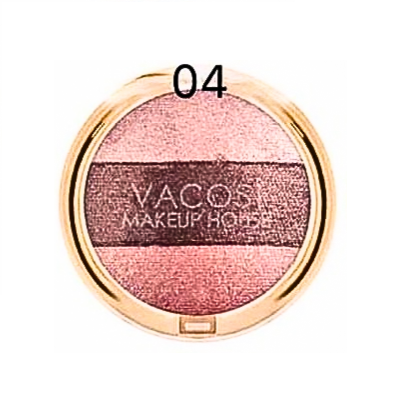 Phấn Mắt Vacosi Trio Eyeshadow 3 Màu Candie 5g