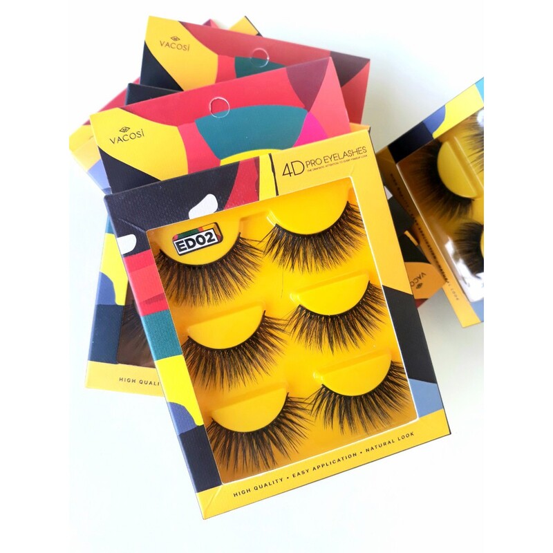 Lông Mi Giả Vacosi Drama & Deep 4D Pro Eyelashes Chuyên Nghiệp 4D ED02