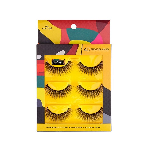 Lông Mi Giả Vacosi Drama & Deep 4D Pro Eyelashes Chuyên Nghiệp 4D EQ02