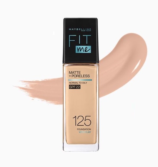 Kem Nền Maybelline Fit Me Matte Poreless Foundation SPF 22 #125 30ml