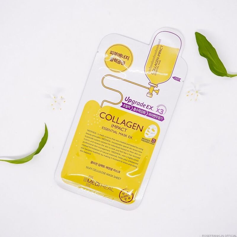 Mặt nạ Mediheal Upgrade EX X3 - Collagen Impact Essential Mask EX 1 PCS