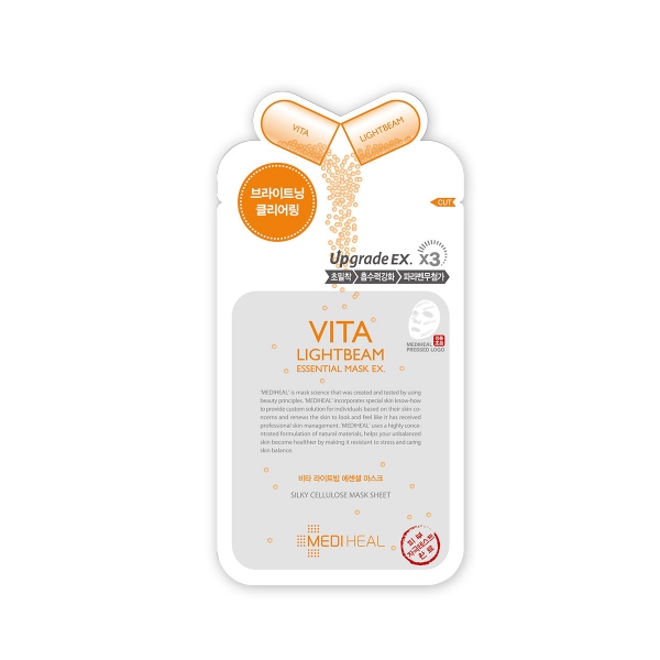 Mặt nạ Mediheal Upgrade EX X3 - Vita Lightbeam Essential Mask 1 PCS