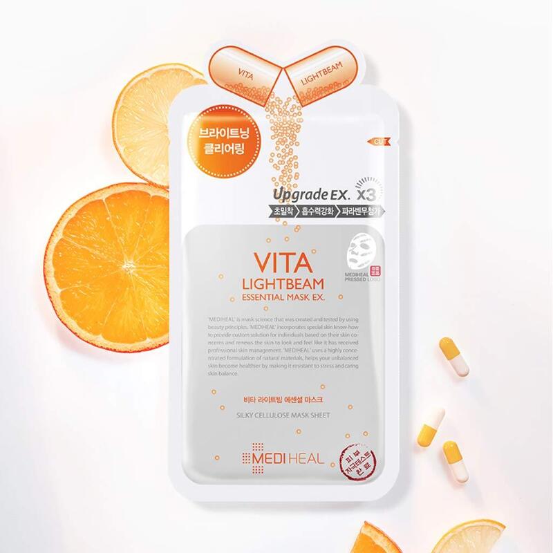 Mặt nạ Mediheal Upgrade EX X3 - Vita Lightbeam Essential Mask 1 PCS