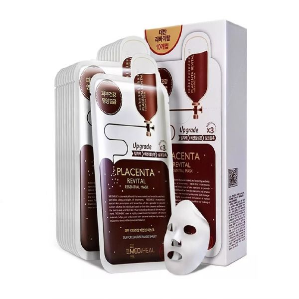 Mặt nạ Mediheal Upgrade EX X3 - Placenta Revital Essential Mask Ex 10 PCS