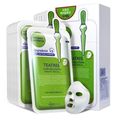 Mặt nạ Mediheal Upgrade EX X3 - Teatree Care Solution Essential Mask EX 10 PCS