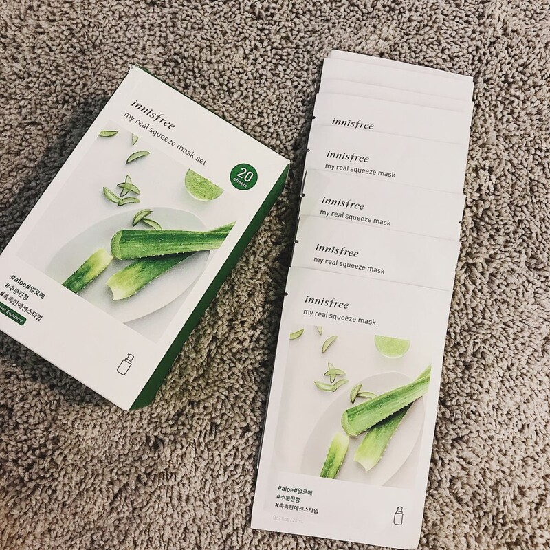 Mặt Nạ Innisfree My Real Squeeze Mask Lô Hội 20ml (1 PCS)