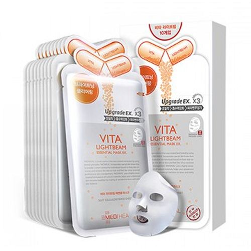Mặt nạ Mediheal Upgrade EX X3 - Vita Lightbeam Essential Mask 10 PCS 