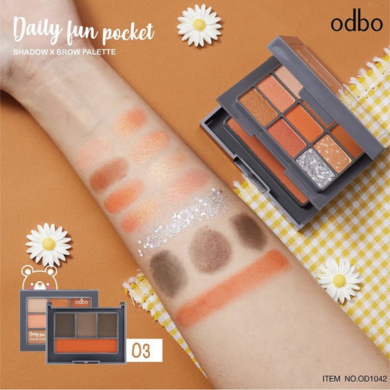 Phấn Mắt Odbo Daily Fun Pocket OD1042 9 Ô 03 