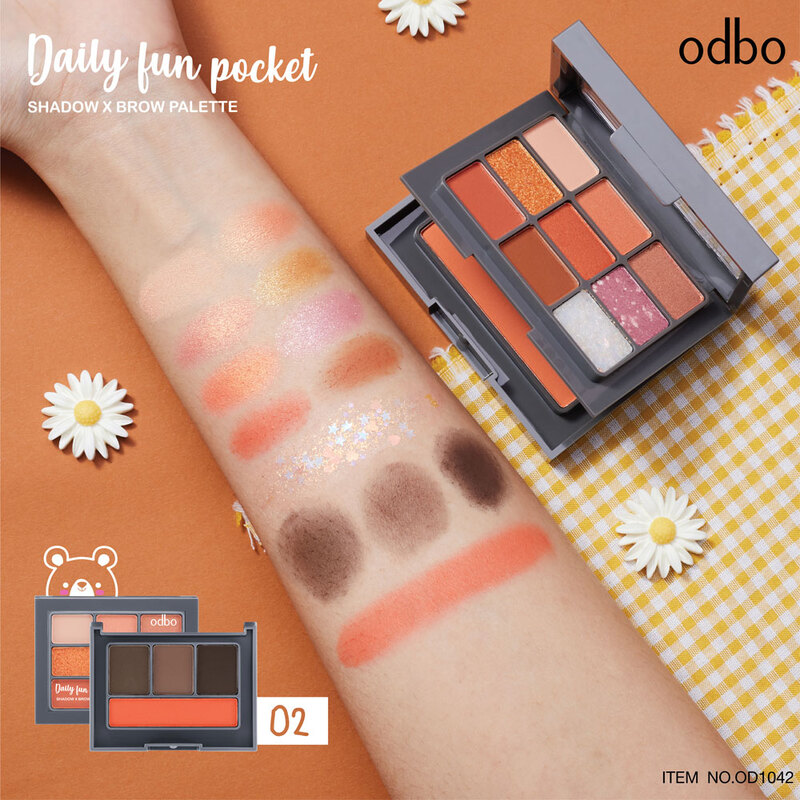 Phấn Mắt Odbo Daily Fun Pocket OD1042 9 Ô 02